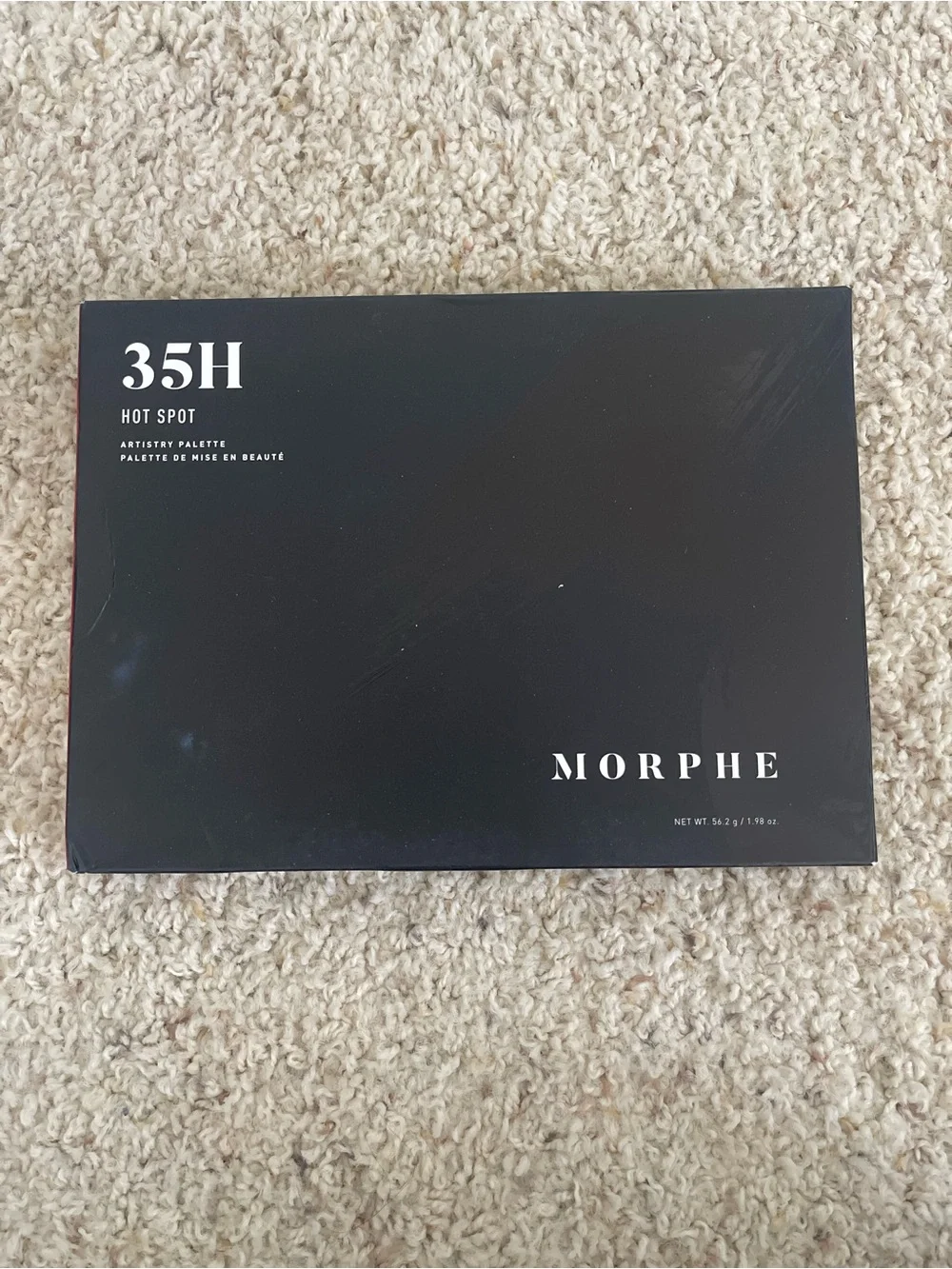 Morphe 35H Hot Spot Eyeshadow Palette - Black